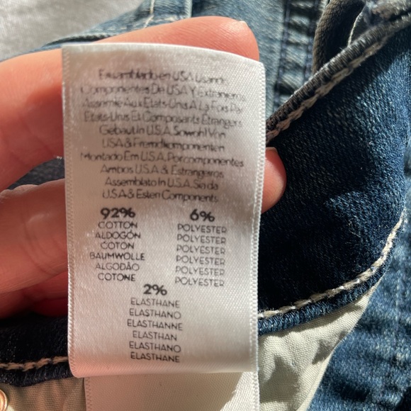 MOTHER The stunner ankle fray size 27 color in field of dreams - Picture 8 of 8